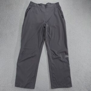 Cabela's XPG Pants Mens Large Gray Waterproof Outdoor Hiking Zip Pockets 985458